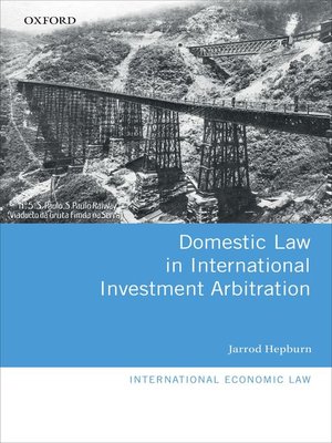 cover image of Domestic Law in International Investment Arbitration